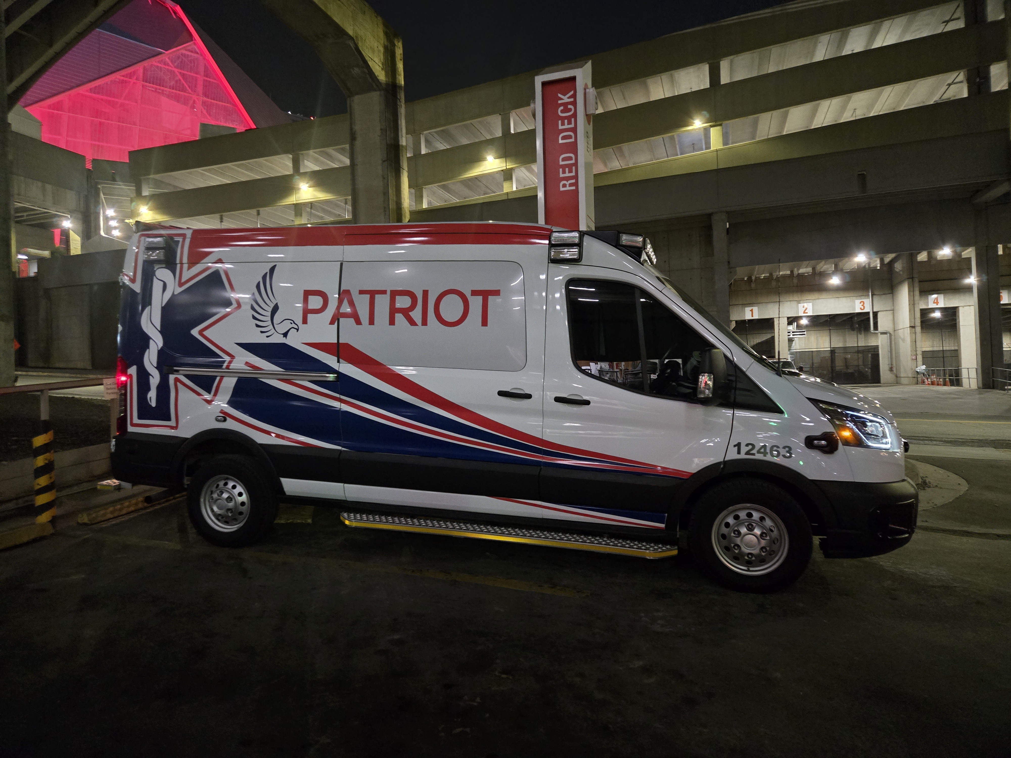 Patriot EMS medical standby at a large convention event