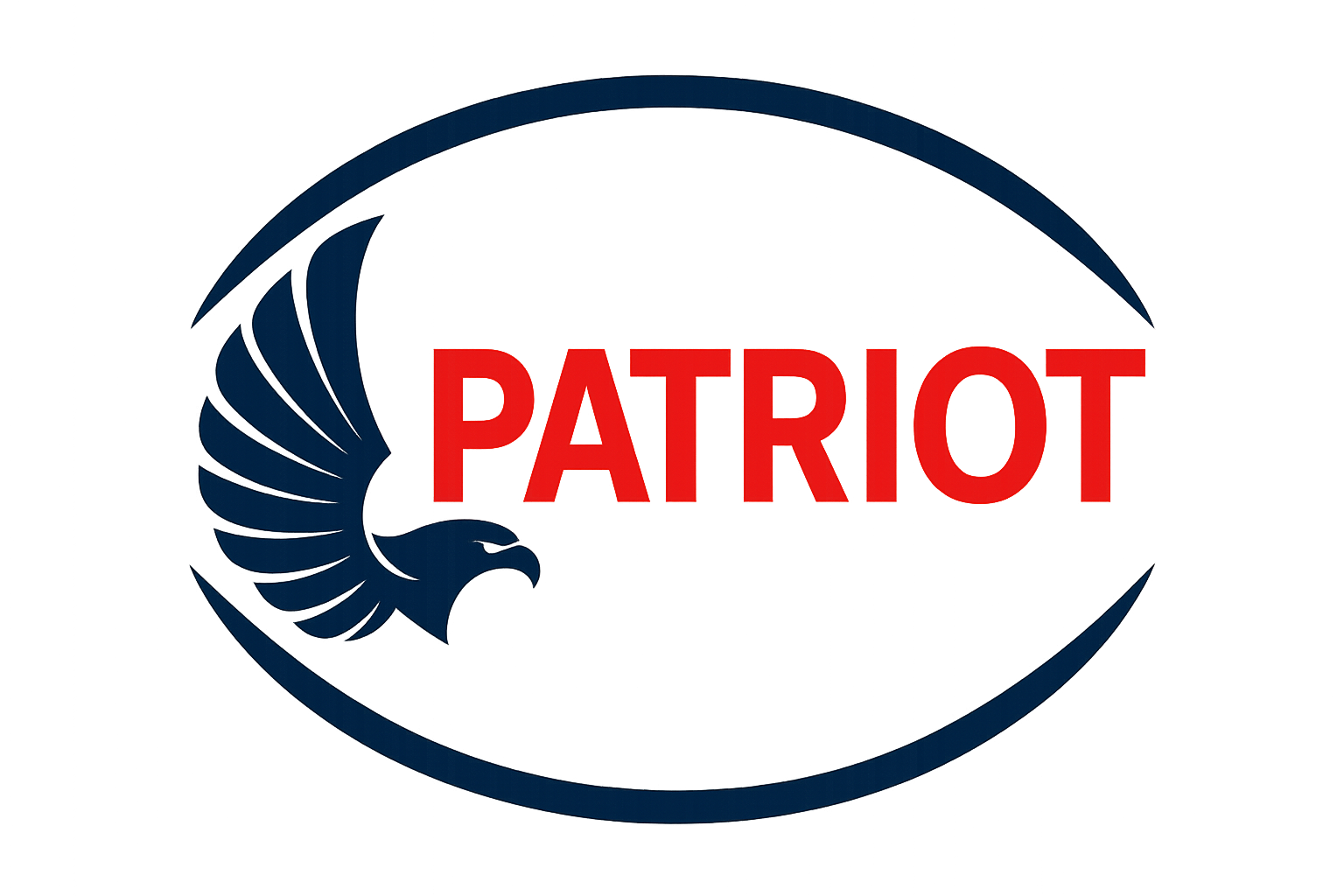 Patriot EMS elegant logo with eagle mark
